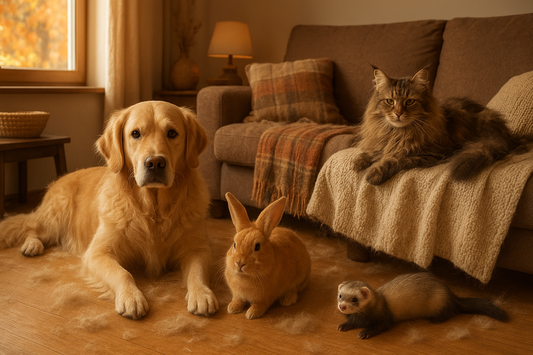 🧹 ¡Adiós, pelos! La guía definitiva para la muda de pelo y mantener un hogar limpio (sin estrés)