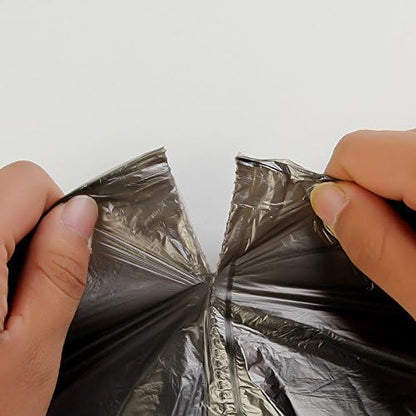 Bolsas negras YOMMY para caca de perro (300 unidades) - compatibles con dispensador estándar