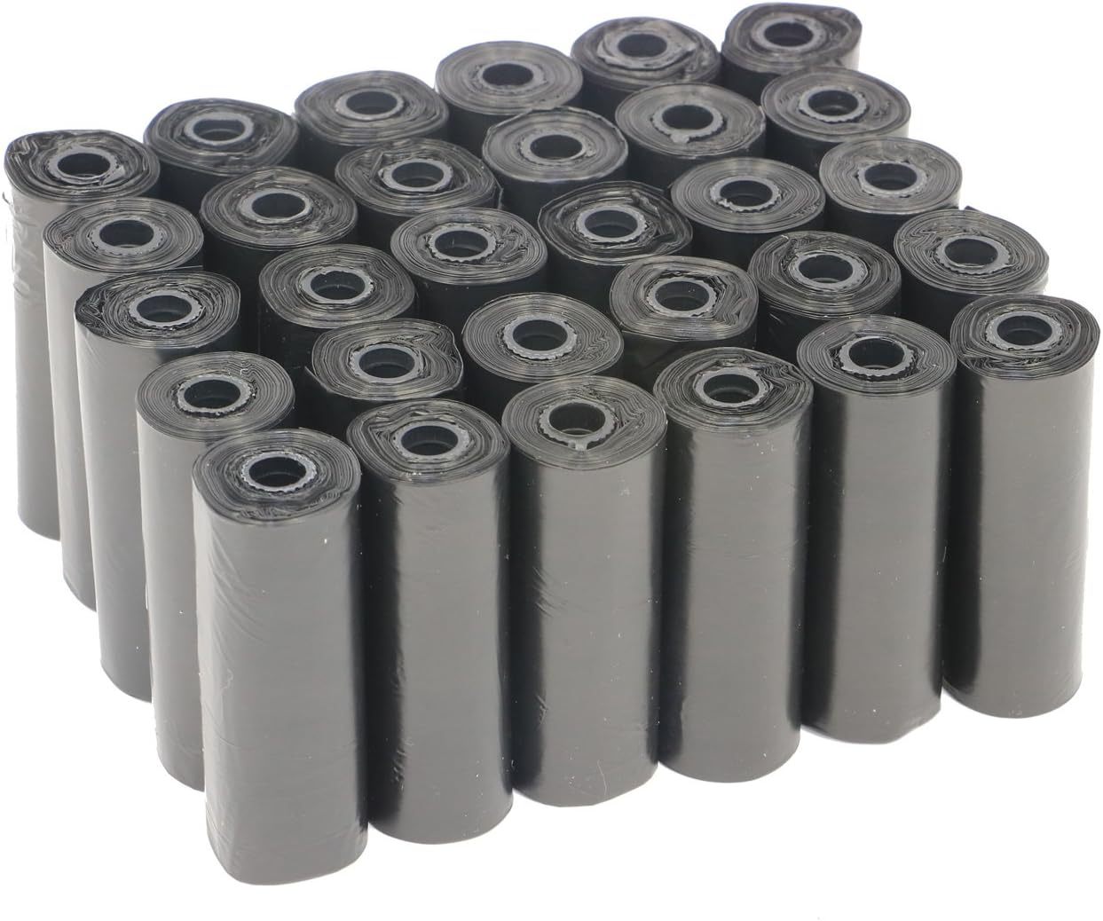 Bolsas negras YOMMY para caca de perro (300 unidades) - compatibles con dispensador estándar