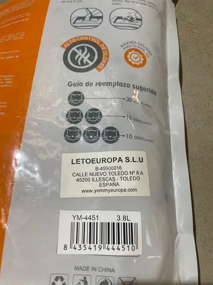 Arena de cristal 3.8L para gatos | Desodorización superior y máxima absorción