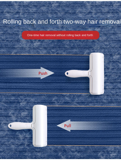 quita pelusas y pelos de mascotas ergonómico doble dirección