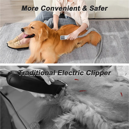 Aspirador de peluquería para mascotas 7 en 1 (bajo ruido)