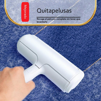 quita pelusas y pelos de mascotas ergonómico doble dirección