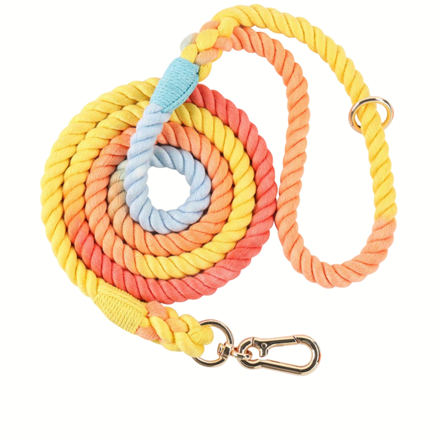 correa de cuero artesanal multicolor resistente para pasear perros grandes