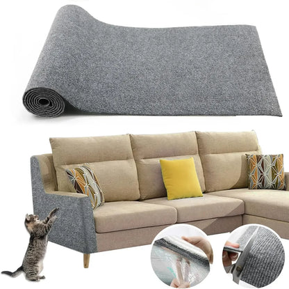 Alfombra rascadora autoadhesiva y recortable | Protector DIY para sofá y muebles