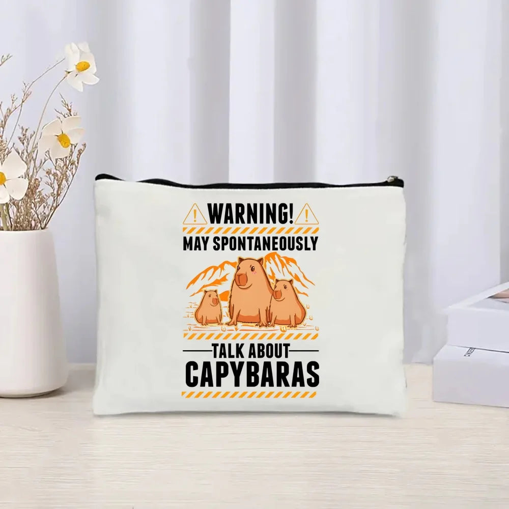 neceser ten cuidado porque sin darte cuenta te pones a hablar de capibaras