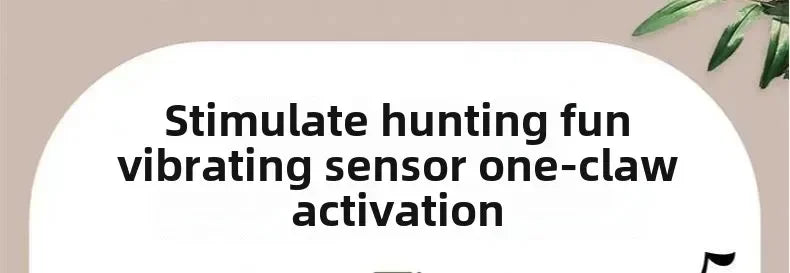 gorrión de juguete para gatos. Vuela y trina realista