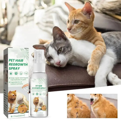 Espray-aerosol activador capilar: fórmula natural para el crecimiento de pelo en perros y gatos (30ml)