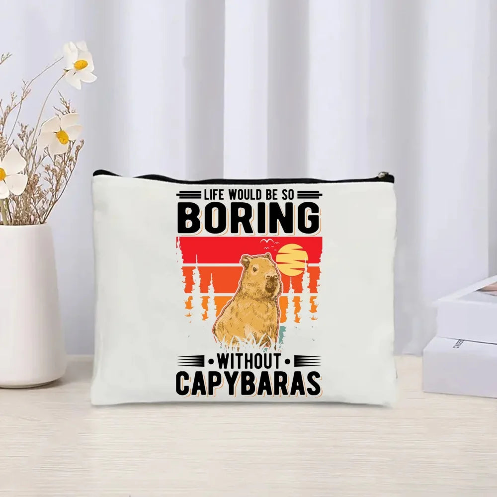 neceser la vida sería muy aburrida sin capibaras