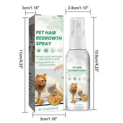 Espray-aerosol activador capilar: fórmula natural para el crecimiento de pelo en perros y gatos (30ml)