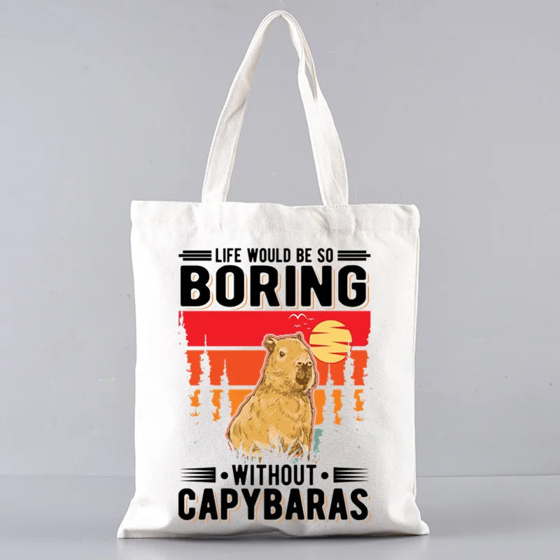 bolsa la vida es muy aburrida sin capibaras
