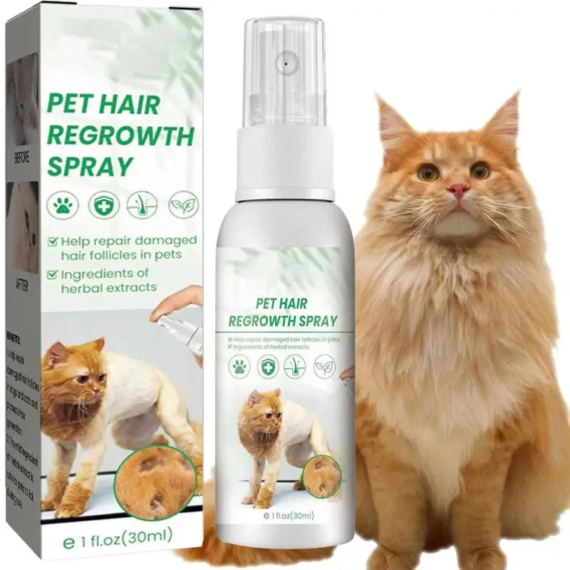 Espray-aerosol activador capilar: fórmula natural para el crecimiento de pelo en perros y gatos (30ml)