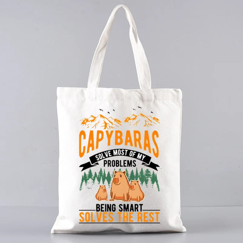 bolsa los capibaras resuelven la mayoría de los problemas, el resto los resolverás con inteligencia