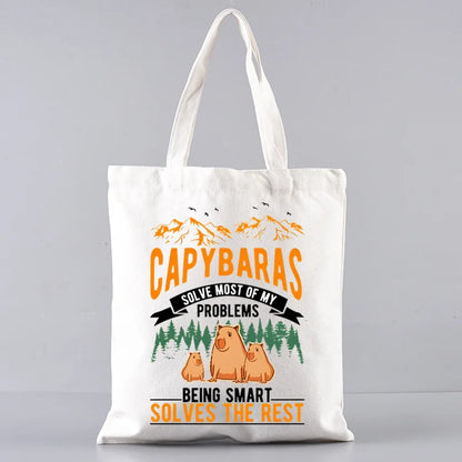 bolsa los capibaras resuelven la mayoría de los problemas, el resto los resolverás con inteligencia