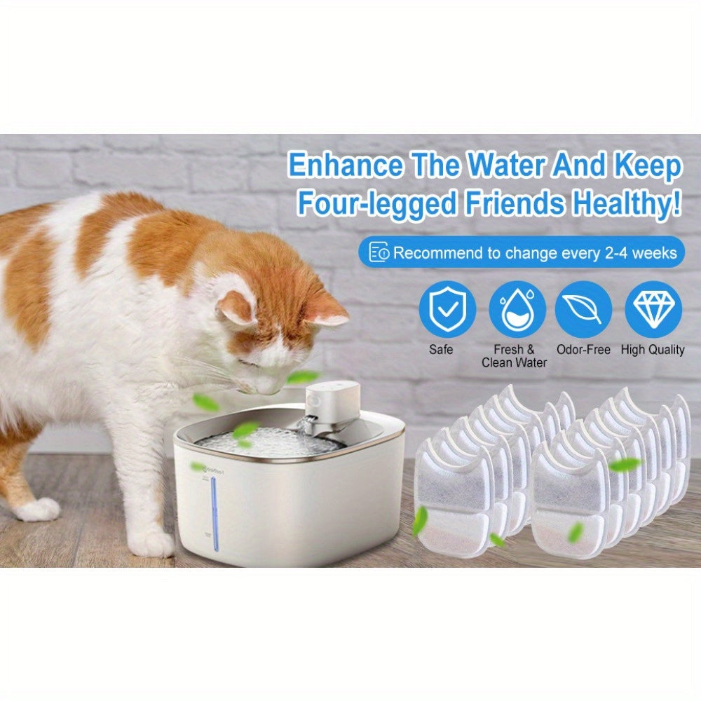 cambio recomendado filtro compatible fuente de agua FEELNEEDY 4L (YPD-C004) 2-4 semanas