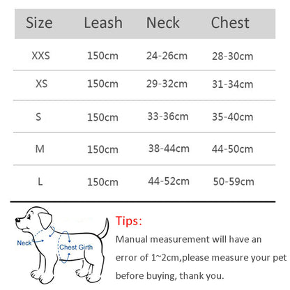 Adjustable Dog Harness and Leash Set for Small Breeds - Ideal for Puppies, Cats, French Bulldogs, Chihuahuas, and Pugs - Perfect for Outdoor Walks